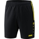 KidsShorts Competition 2.0 black/neon yellow Front View