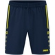 KidsShorts Allround seablue/neon yellow Front View