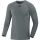 Longsleeve Compression 2.0 stone grey Front View