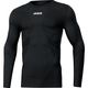 Longsleeve Comfort Recycled black Front View