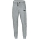 Jogging trouser Base with cuffs light grey melange Front View