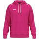 Kapuzensweat One Cotton deep pink Vorderansicht