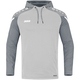 Hooded sweater Performance soft grey/stone grey Picture on person