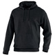 Hooded sweater Team black Front View