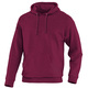 Hooded sweater Team maroon Front View