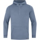 Zip hoodie Pro Casual smokey blue Front View