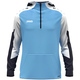 Zip Hoodie Dynamic skyblue/weiß/marine Vorderansicht
