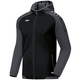Hooded jacket Champ black/anthracite Front View