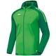 Hooded jacket Champ soft green/sport green Front View