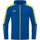 Hooded jacket Power royal/citro Front View