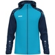 KinderKapuzenjacke Sonic aqua/marine Vorderansicht