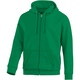 Hooded jacket Team sport green Front View