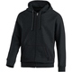 Hooded jacket Team black Front View