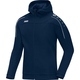 Hooded jacket Classico seablue Front View