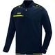 Club jacket Prestige seablue/lemon Front View