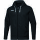 Hooded Jacket Base black Front View