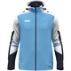 Kapuzenjacke Dynamic skyblue/weiß/marine Vorderansicht