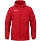 Coach jacket Team with hood red Front View
