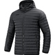 Quilted jacket black Front View