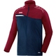 Rain jacket Competition 2.0 seablue/wine red Front View