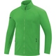 Softshell jacket Team soft green Front View
