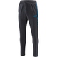 Training trousers Prestige anthracite/JAKO blue Front View