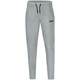 Jogging trousers Base light grey melange Front View