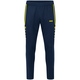 KidsTraining trousers Allround seablue/neon yellow Front View