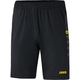 Training shorts Premium black/citro Front View