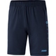 Training shorts Premium seablue/sky blue Front View