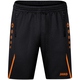 Training shorts Challenge black/neon orange Picture on person