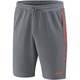 Training shorts Prestige stone grey/flame Front View