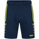 Training shorts Allround seablue/neon yellow Picture on person