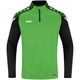 Zip top Performance soft green/black Picture on person