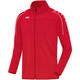 Training jacket Classico red Front View