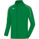 Training jacket Classico sport green Front View