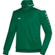 Training jacket Cup green/white Front View