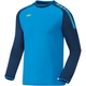 Sweater Champ JAKO blue/seablue/neon yellow Front View
