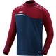 Sweater Competition 2.0 seablue/wine red Front View