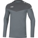 Sweater Champ 2.0 stone grey/anthra light Front View