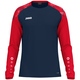 Longsleeve Sonic marine/rood Voorkant