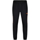 Polyester trousers Challenge black/neon orange Picture on person