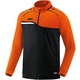 Polyester jacket Competition 2.0 black/neon orange Front View
