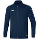 Polyester jacket Striker 2.0 seablue/white Front View