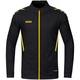 Polyester jacket Challenge black/citro Picture on person