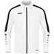 Polyester jacket Power white Side view left