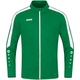 Polyester jacket Power sport green Side view left