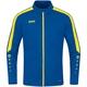 Polyester jacket Power royal/citro Side view left