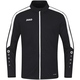 Polyester jacket Power black Side view left