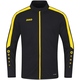 Polyester jacket Power black/citro Side view left